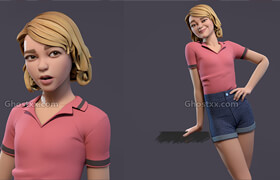 3D Model Lou Rig