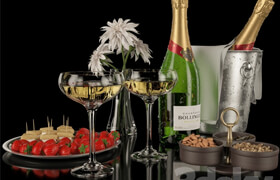 Bollinger Champagne Set