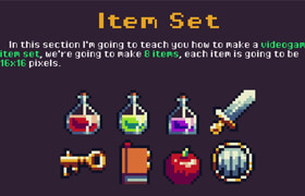 Skillshare - Making an Item Set in Pixel Art