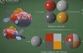 Skillshare - Blender Basic Material and Texturing by Widhi Muttaqien