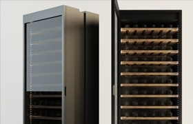 sand birch HT LUX winecellar