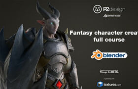 Cubebrush - Dragon Knight - Fantasy character full course