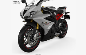 Humster3D - Triumph Daytona 675R ABS 2015 - 3DModel