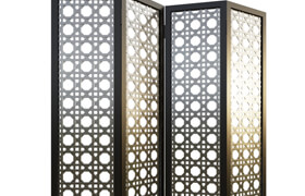 Decorative metal screen