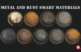 Artstation - 9 metal and rust smart materials