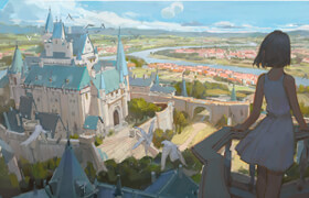 Krenz Cushart - Lecture-My work 'Castle' steps