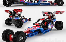 Lego Technic 42010 + 42011