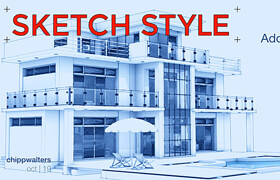 Sketch Style v1.4 Blender 2.8