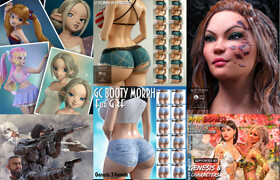 DAZ3D Collection of Random Stuff