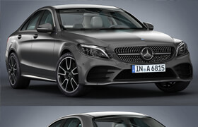 Turbosquid - 2019 Mercedes-Benz C-Class