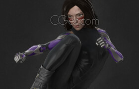 Cgtrader - Alita Battle Angel 3D Model