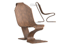 Parametric Armchair 3D MODEL