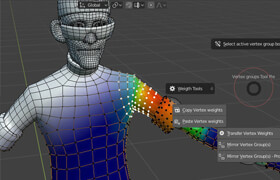 Weight Paint Tools Blender