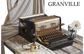 Mossberg & Granville Typewriter