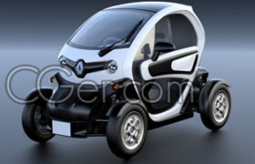 Renault Twizy ZE[3ds,c4d,fbx,lwo,max,obj,wrl] - 3dmodel