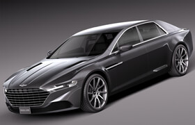 Squir - Aston Martin Lagonda 2016[3ds,fbx,max,obj,wrl] - 3dmodel