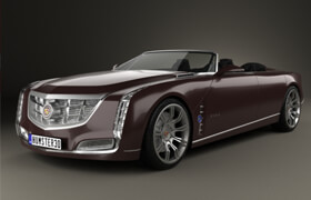 3docean - cadillac ciel 2011 - 3dmodel