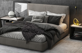 Molteni & C Ribbon Bed