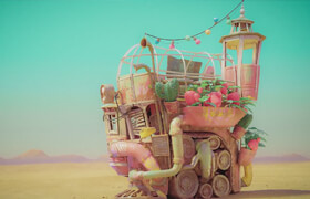 Blender Cloud - Fantasy Vehicle Creation