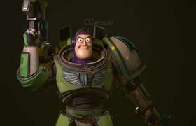 Artstation - Buzz Lightyear Space Marine - 3dmodel