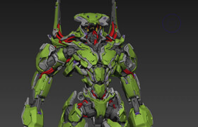 Artstation - Zbrush Mech Concept