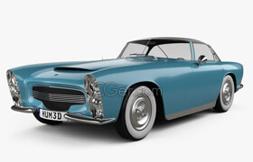 Hum3d - Dodge Zeder Z-250 1953 3D model