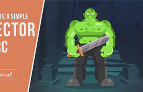 Udemy - Learn Illustrator CC Create a Simple Flat Vector Orc