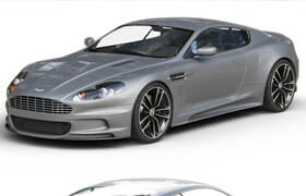 Aston Martin DBS - 3dmodel