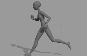 Create 3D Characters Run Cycle Animation In Maya 1-3