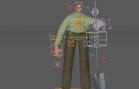 Motion Design School - Rigging and Animation in Cinema 4D