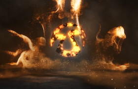 Motion array - Fire Explosion Logo 417663 - 视频模板