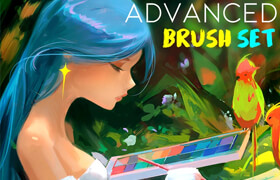 ROSS DRAWS(TRAN) - ADVANCED Brush Pack