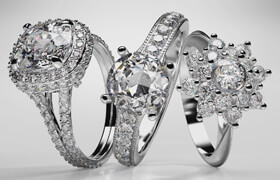 Photigy - Photorealistic Jewelry Visualization in 3DS Max (CGI & Post-Production)