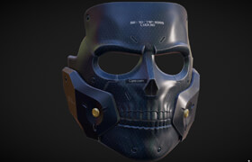 Sketchfab - Death Stranding Diehardman Mask - 3dmodel