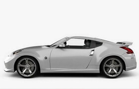 Hum3d - Nissan 370Z Nismo 2009 - 3D model