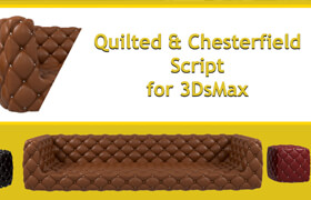 Quilted & Chesterfield Script for 3DsMax