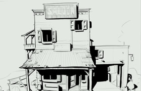 Modern Day James - Environment Sketching Tutorial