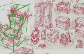 Artschoolvideos - Sketching for Environment Design - Craig Elliott