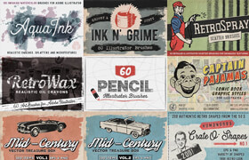 Creative Market - Retro Factory Bundle 1.0