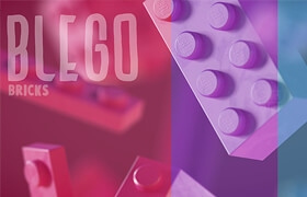 Blego Bricks + Plastic Shader By DoubleGum - blender