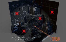 Gumroad - All You Need to Know about Texel Density by Leonardo Iezzi - book