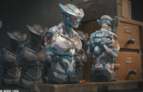 Artstation - ZBrush Hard Surface modeling timelapse, Paul Dave Malla