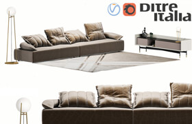 Ditre Italia Flick-Flack sofa