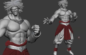 Libel Studios - Crea a Broly en ZBrush y Marvelous Designer