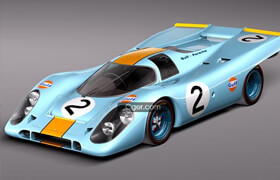 Porsche 917k GULF LeMans 24h