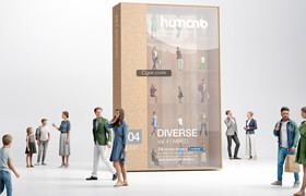 Humano Vol04 Diverse - 3dmodel