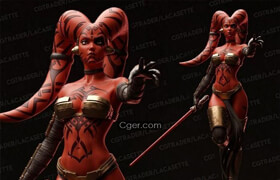 Darth Talon Star Wars 3D print model