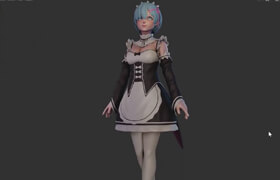 Patreon - Character Sculpt Rem by YanSculpts