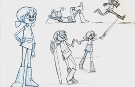 Skillshare - Maria Avramova-How to draw CARTOONY HUMANS