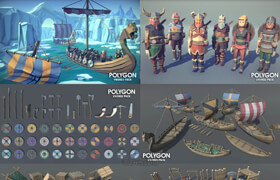 Syntystore - POLYGON - Vikings Pack